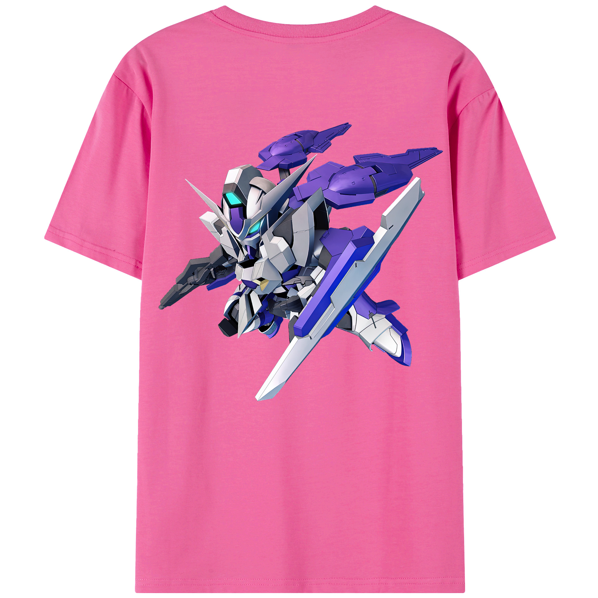 （画像用） 機動戦士ガンダム Mobile Suit Gundam レディース半袖Tシャツ(バックプリント)
